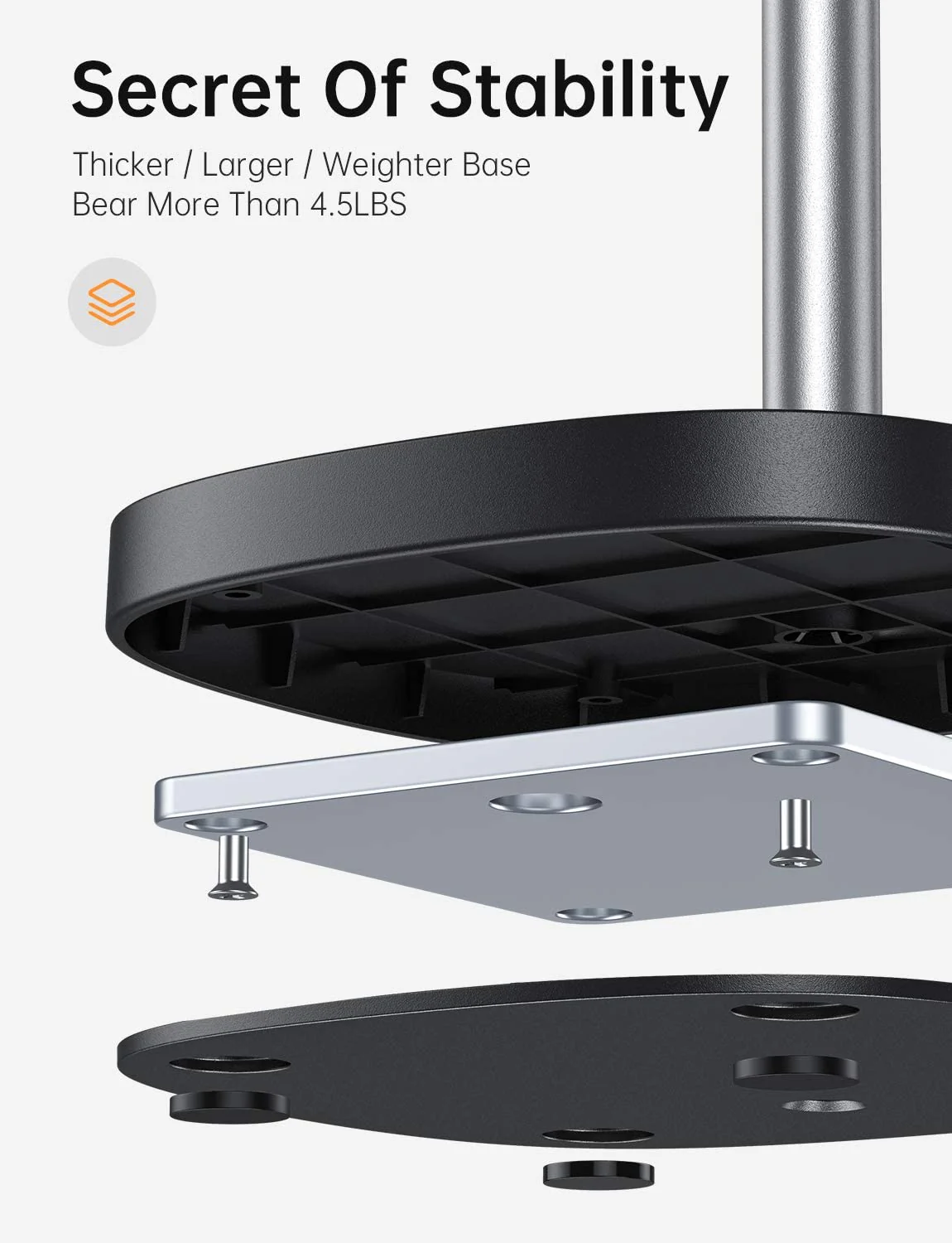 Lisen Adjustable Cell Phone Stand for Desk - Image 5