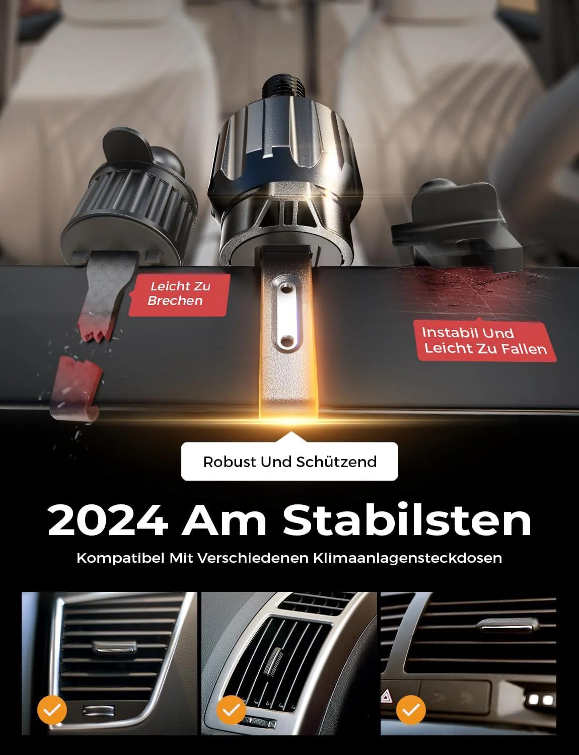 LISEN 15W für Magsafe Handyhalterung Auto mit Ladefunktion - Image 9