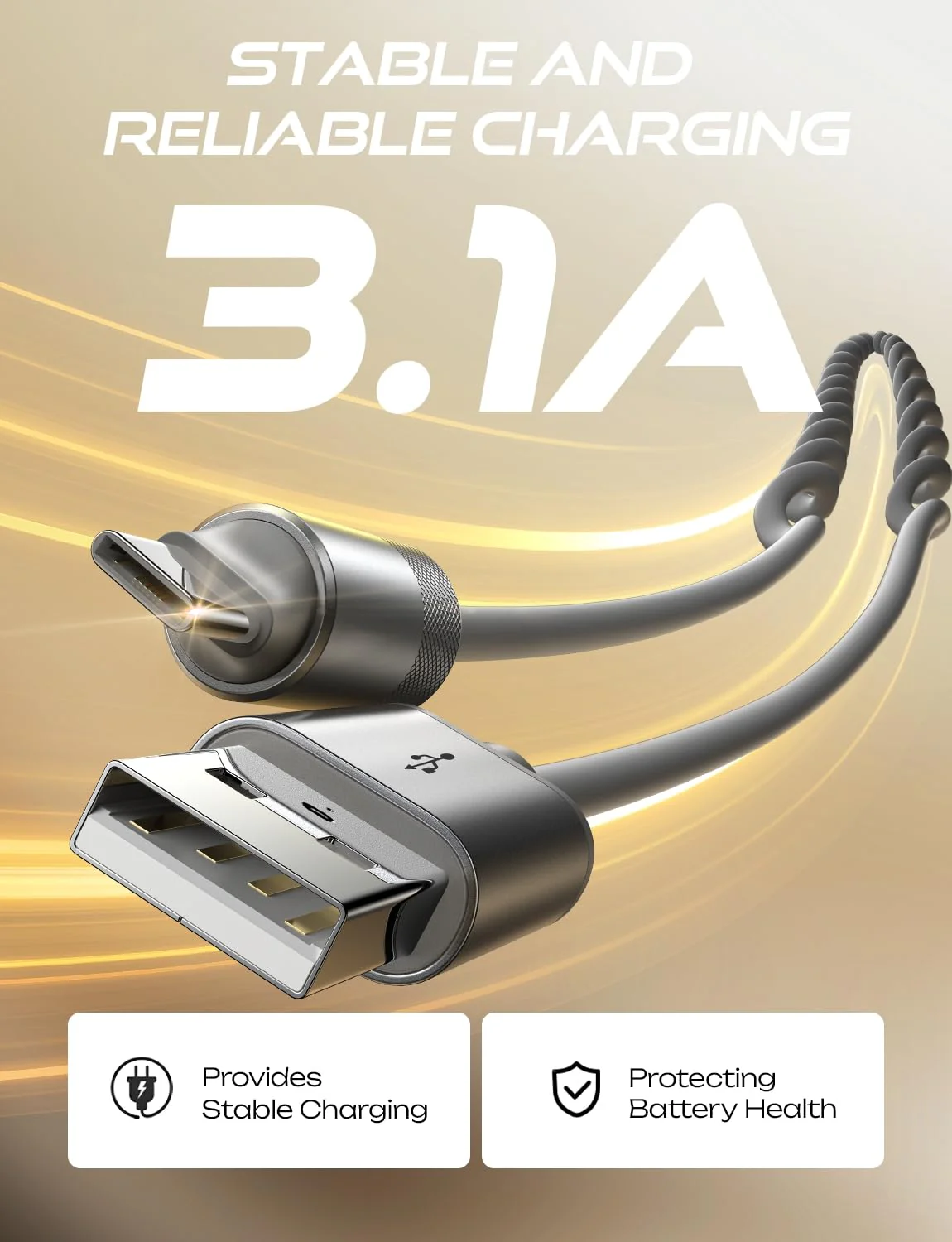 LISEN Coiled USB C Cable - Image 8