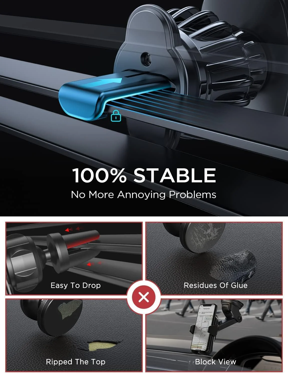 LISEN Magnetic Magnetic Car Phone Holder - Image 5