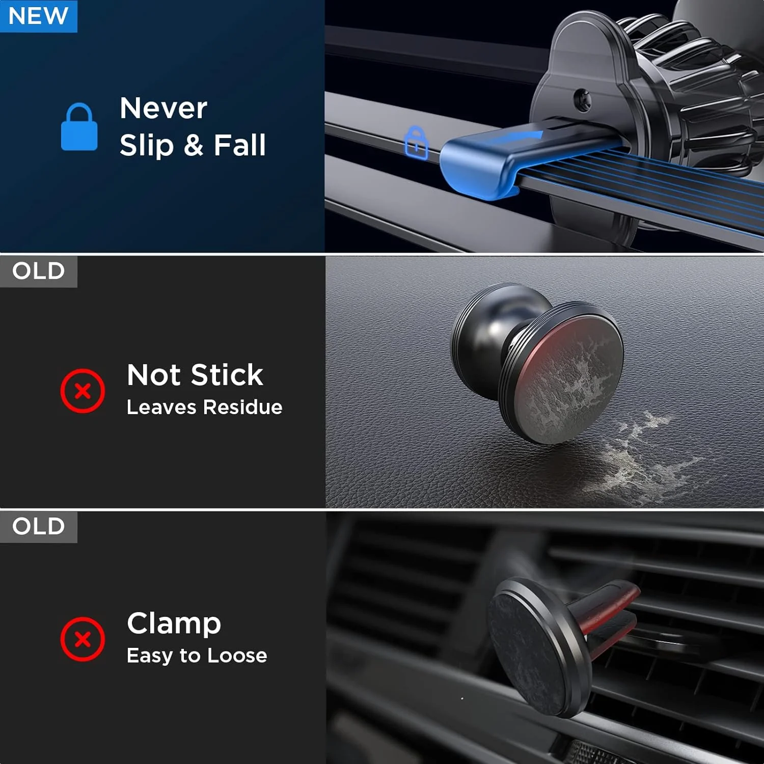 LISEN Magnetic Phone Holder for Car - Image 6