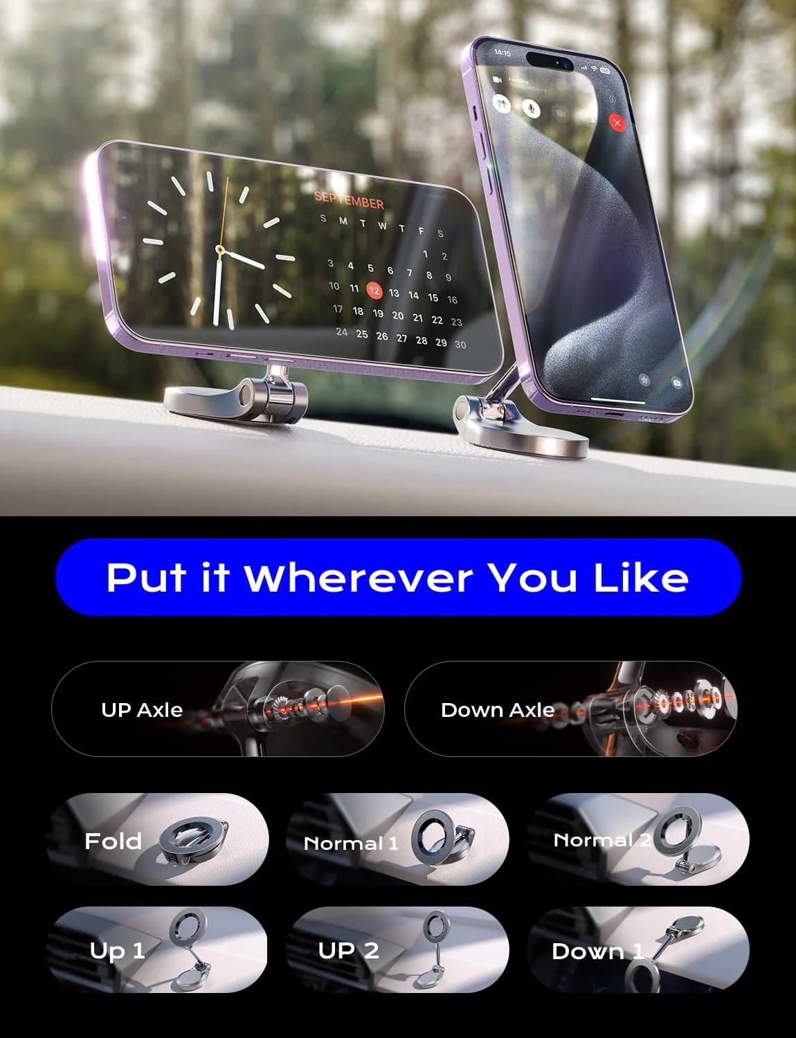 LISEN MagSafe Car Mount [24 Strong Magnet] - Image 7