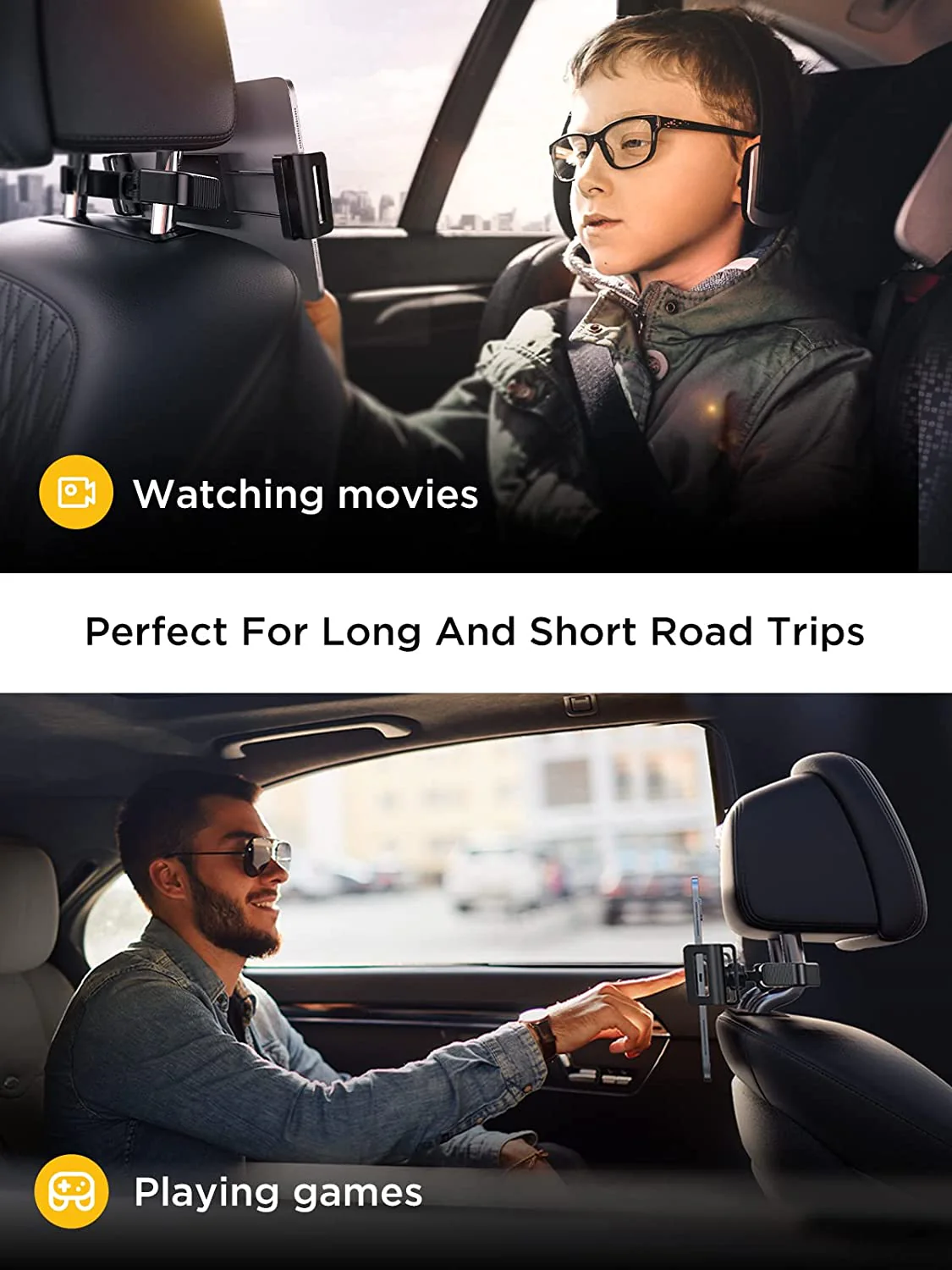 Lisen Tablet Mount Headrest - Image 3